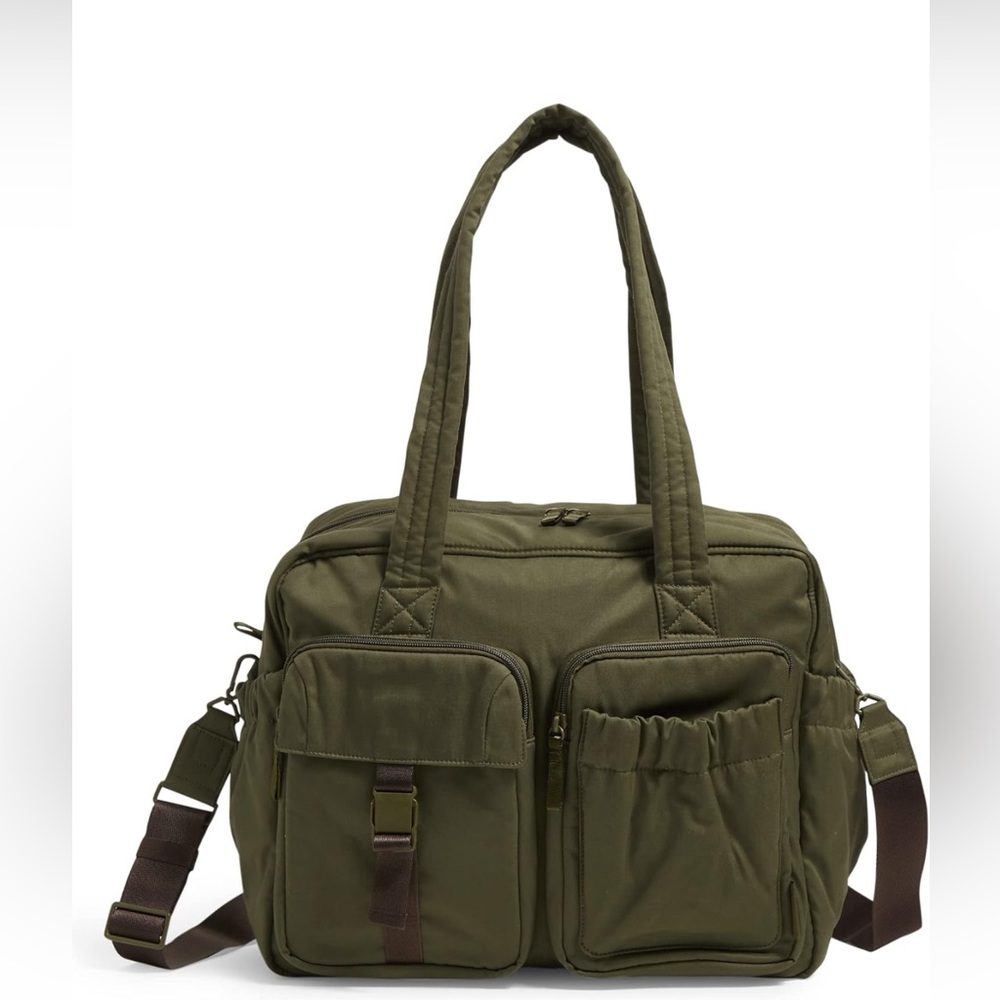 Vera Bradley Women's Cotton Utility Oversized Travel Tote Travel